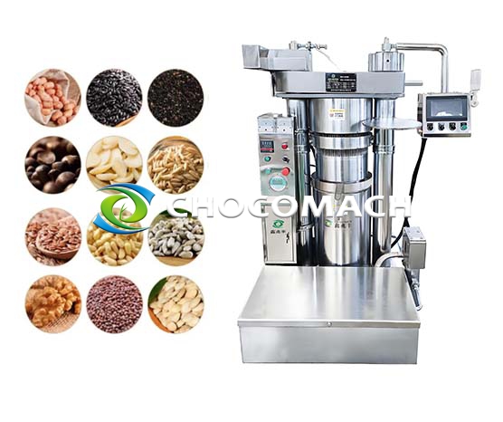 小品種特種油料液壓榨油機